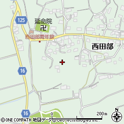 千葉県香取市西田部541周辺の地図