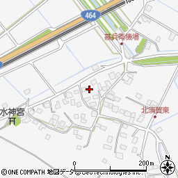 千葉県成田市北須賀552周辺の地図