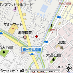 千葉県松戸市古ケ崎778周辺の地図