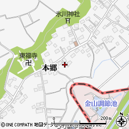 埼玉県所沢市本郷588-1周辺の地図