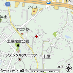 千葉県成田市土屋1387周辺の地図
