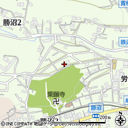東京都青梅市勝沼2丁目169-34周辺の地図