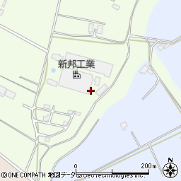 千葉県成田市新田262周辺の地図