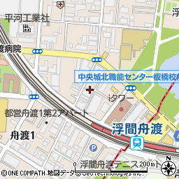東京都板橋区舟渡1丁目15-12周辺の地図