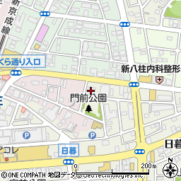 サイクルベースあさひ松戸八柱店周辺の地図
