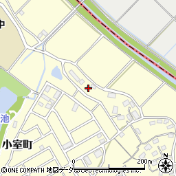 千葉県船橋市小室町416周辺の地図