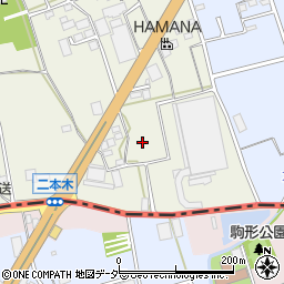 埼玉県入間市二本木1287周辺の地図