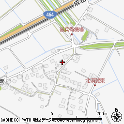 千葉県成田市北須賀557周辺の地図