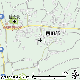 千葉県香取市西田部519-1周辺の地図