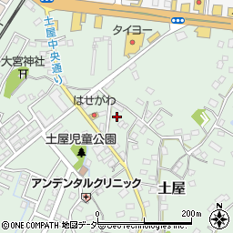 千葉県成田市土屋1371周辺の地図