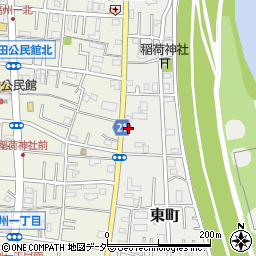 埼玉県三郷市東町74周辺の地図