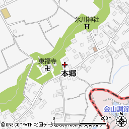 埼玉県所沢市本郷686-7周辺の地図