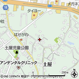 千葉県成田市土屋1394周辺の地図