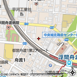 東京都板橋区舟渡1丁目16周辺の地図