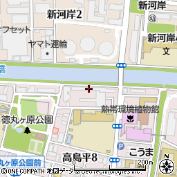高島平社宅周辺の地図