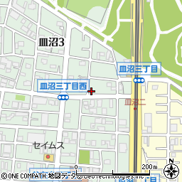 東京都足立区皿沼3丁目2-6周辺の地図