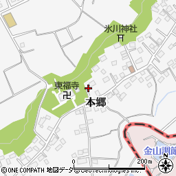埼玉県所沢市本郷686-8周辺の地図