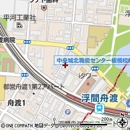 東京都板橋区舟渡1丁目15-13周辺の地図