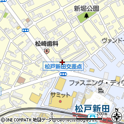 千葉県松戸市上本郷4088周辺の地図