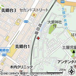千葉県成田市土屋1858周辺の地図