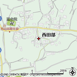 千葉県香取市西田部518周辺の地図
