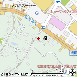 千葉県成田市土屋589周辺の地図