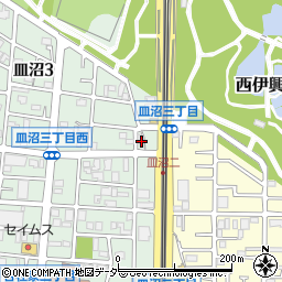 東京都足立区皿沼3丁目1-2周辺の地図