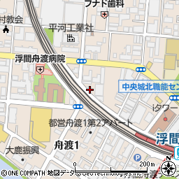 東京都板橋区舟渡1丁目16-11周辺の地図