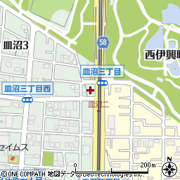 東京都足立区皿沼3丁目1周辺の地図