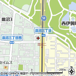 東京都足立区皿沼3丁目1-4周辺の地図