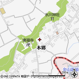 埼玉県所沢市本郷686-1周辺の地図