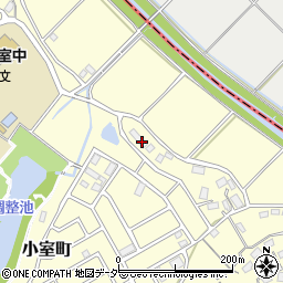 千葉県船橋市小室町414-1周辺の地図