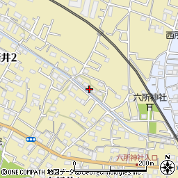 埼玉県所沢市上新井2丁目30周辺の地図