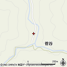 福井県南条郡南越前町菅谷23-12周辺の地図