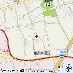 埼玉県入間市二本木980周辺の地図