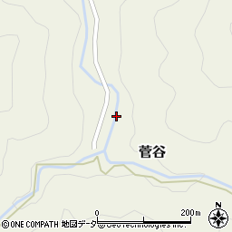 福井県南条郡南越前町菅谷24-11周辺の地図