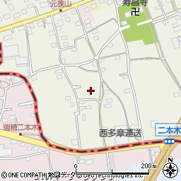 埼玉県入間市二本木991周辺の地図