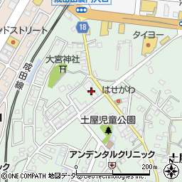 千葉県成田市土屋1314周辺の地図
