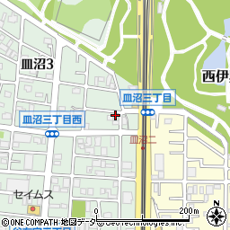 東京都足立区皿沼3丁目2-13周辺の地図