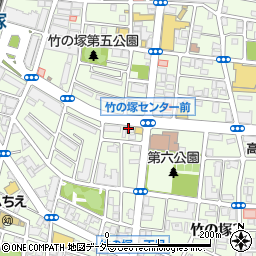 ぷりずむ館竹ノ塚店周辺の地図