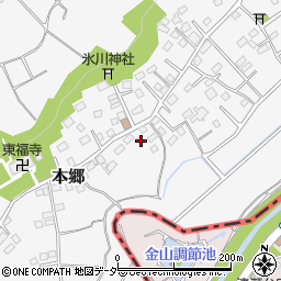 埼玉県所沢市本郷599-1周辺の地図