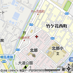千葉県松戸市根本232-4周辺の地図