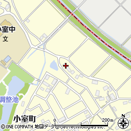 千葉県船橋市小室町413-1周辺の地図