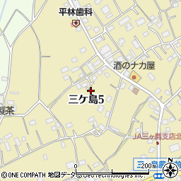 埼玉県所沢市三ケ島5丁目460周辺の地図