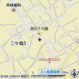 所沢三ケ島郵便局 ＡＴＭ周辺の地図
