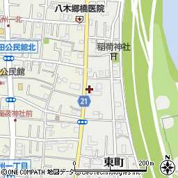 埼玉県三郷市東町63周辺の地図