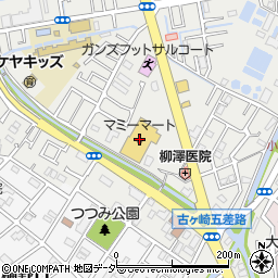 マミーマート松戸古ヶ崎店周辺の地図