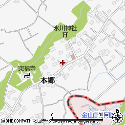 埼玉県所沢市本郷672周辺の地図
