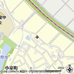 千葉県船橋市小室町413周辺の地図