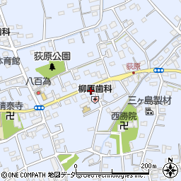 宮寺郵便局周辺の地図